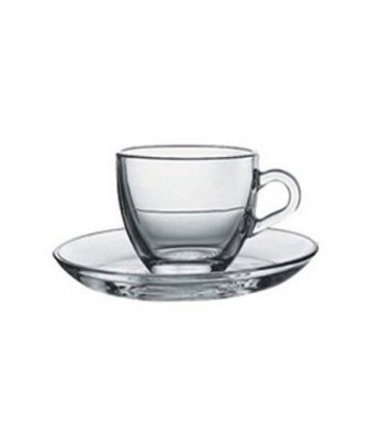 TAZZA CAFFE' BASIC CON PIATTINO CL