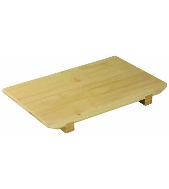 TAGLIERE A SERVIRE SUSHI CM 24X15X3 LEGNO PIN