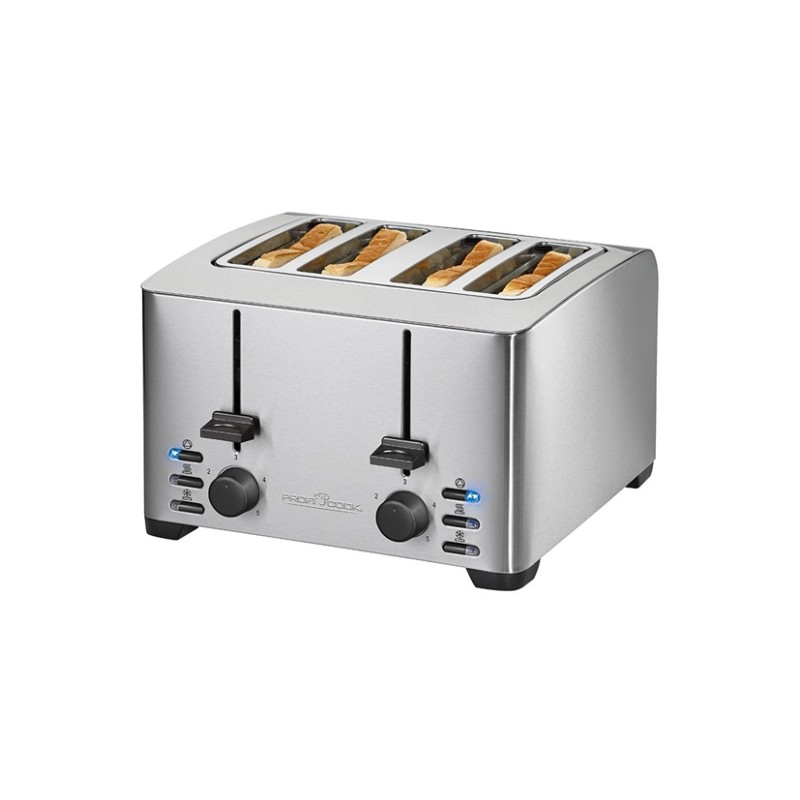 TOSTAPANE INOX 4 TOAST