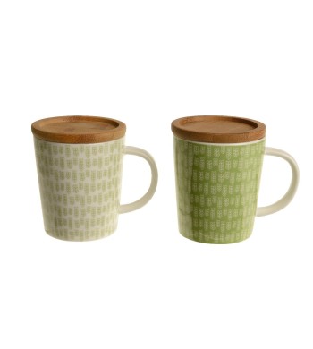 TAZZA MUG IN 2 COLORI ASSORTIT