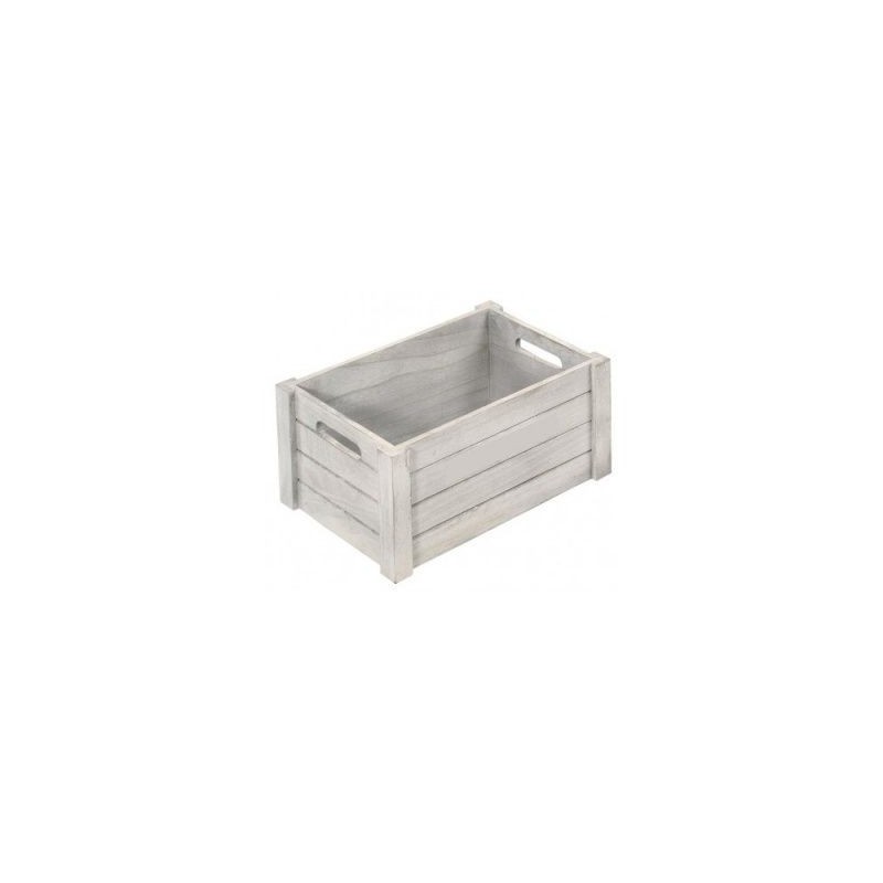 CASSETTA ABETE GN 1 - 4 CM.26,5X16,2X10,5H BIANCO 27114