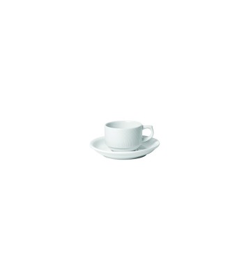 TAZZA CAFFE' CON PIATTINO WAVE