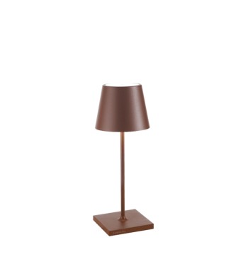 LAMPADA DA TAVOLO POLDINA TA.MINI PRO CM 11X30H CORTEN (PROM