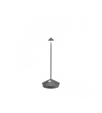 LAMPADA DA TAVOLO PINA PRO CM10,5X29H GRIGIO SCURO (PROMO