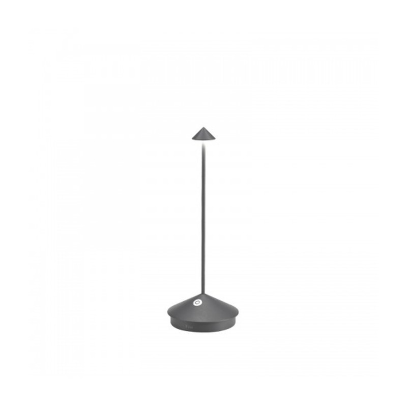 LAMPADA DA TAVOLO PINA PRO CM10,5X29H GRIGIO SCURO (PROMO