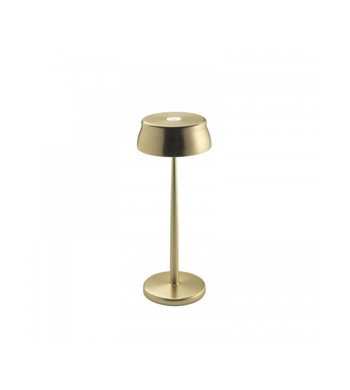 LAMPADA DA TAVOLO SISTER LIGHT CM 13X32H ORO AN. PROM