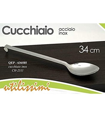 CUCCHIAIO ACCIAIO 34 CM.CH-251