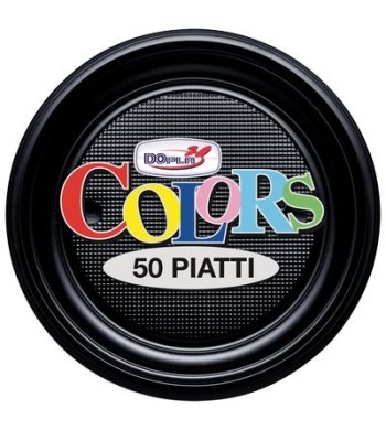 CF.50 PIATTI FRUTTA NERO NETTO