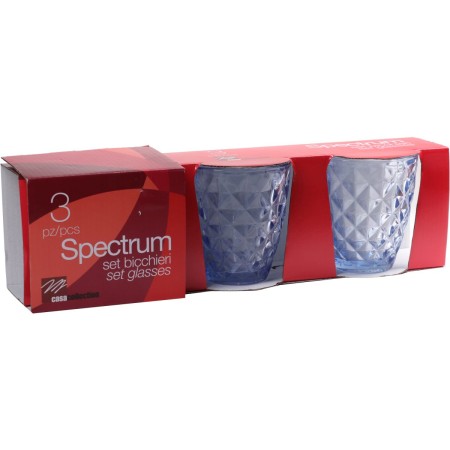 CONFEZIONE 3 BICCHIERI SPECTRUM BLU GE