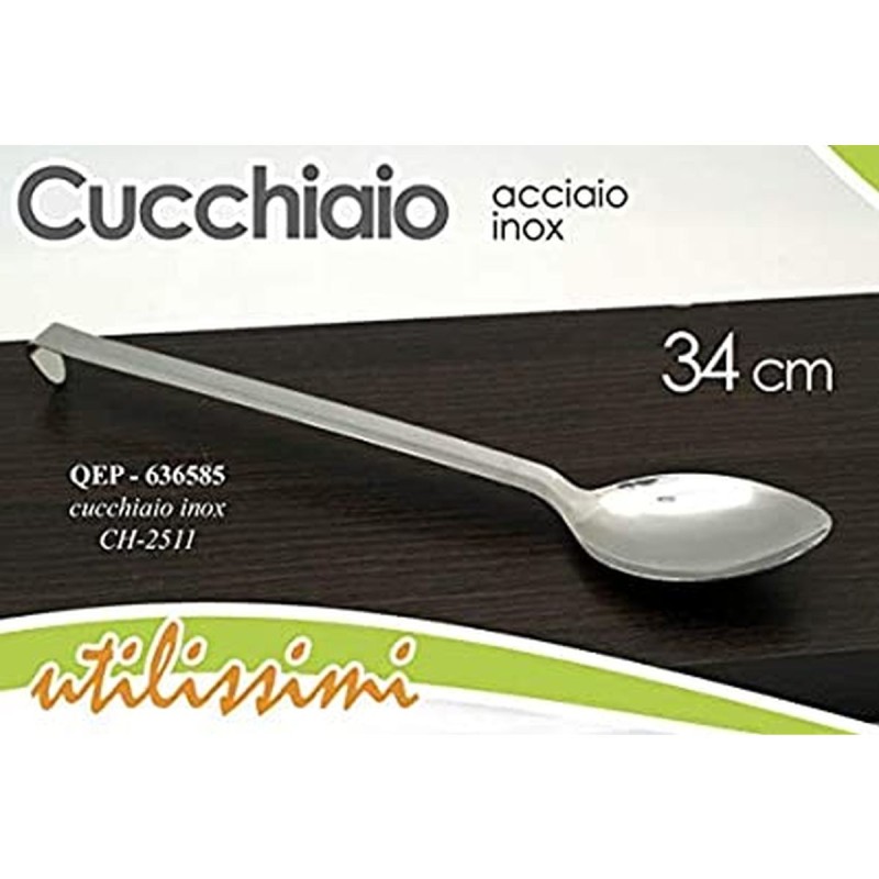 CUCCHIAIO ACCIAIO 34 CM.CH-251