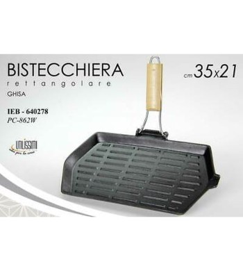 BISTECCHIERA RETT.GHISA 35X21PC-862