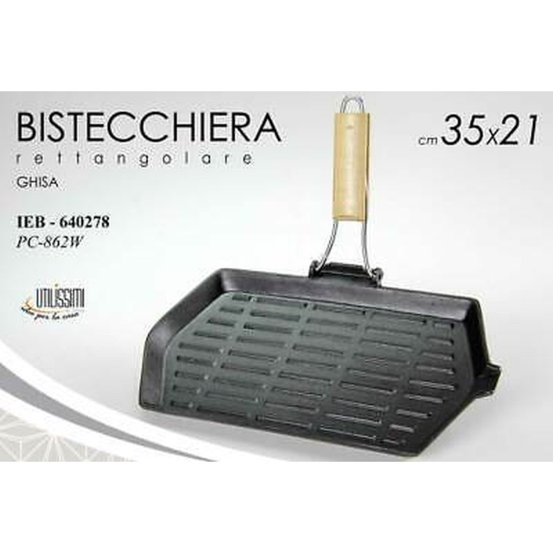 BISTECCHIERA RETT.GHISA 35X21PC-862