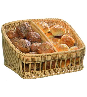 CESTA PANE CM 45X40 POLYRATTAN